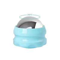 Système de dermaroller chaud et froid pour le visage, technologie de refroidissement cutané par massage facial froid, boule de glace en acier inoxydable pour soulager les douleurs musculaires