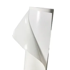 Rollos de Papel Tapiz Blanco en Blanco, Lienzo Autoadhesivo con Impresión de Peel and Stick, Fabricante a Precio de Fábrica, 380GSM