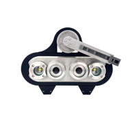 Caméra IP sous-marine FULLDEPTH 2CH/2M/4M HD CMOS NVR, profondeur 200m, acier 316L, synchronisation binoculaire 1ms, zoom optique personnalisé, éclairage d'appoint 15W
