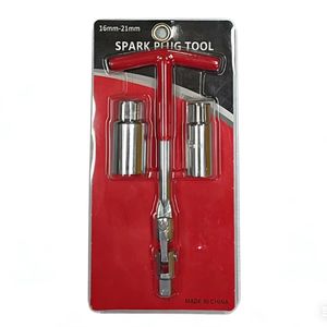 Lot de 5 clés universelles de 14 mm, 16 mm, <span class=keywords><strong>18</strong></span> mm, 21 mm pour le retrait des bougies d'allumage, clé à douille rotative à 360 degrés pour la réparation automobile - Product Image 3