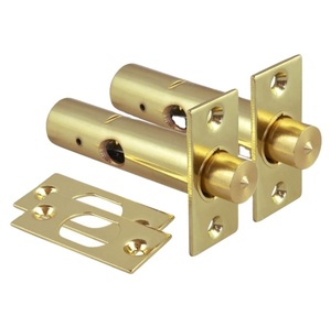 Pestillo de Puerta Personalizado de Latón y Acero Inoxidable, Mecanizado por CNC - Product Image 1