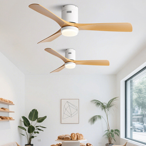 Ventilateur <span class=keywords><strong>de</strong></span> <span class=keywords><strong>plafond</strong></span> décoratif intelligent <span class=keywords><strong>de</strong></span> haute qualité, 52 pouces, intérieur, DC 110V 220V, avec lumière - Product Image 2