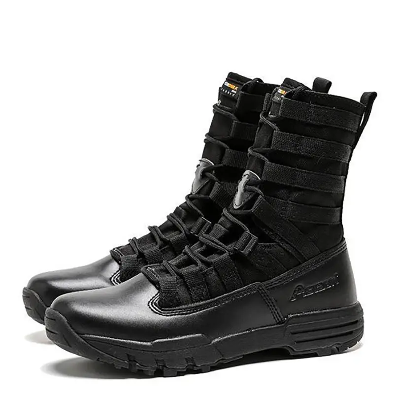Großhandel Custom Tactical Assault Boots Leichte Schuhe Saudi-Arabien Desert Storm Stiefel für Männer Schuhkarton EVA Cotton Fabric