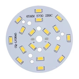 पेशेवर मुद्रित सर्किट बोर्ड असेंबली इलेक्ट्रॉनिक क्रीम प्रकाश-उत्सर्जक डायोड मुद्रित एल्यूमीनियम मुद्रित सर्किट बोर्ड - Product Image 2
