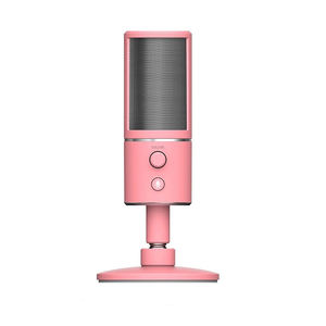 Micrófono para juegos con cable <span class=keywords><strong>Razer</strong></span> Seiren X Pink con puerto de audio de 3,5mm Micrófono de conferencia con reducción de ruido - Product Image 1