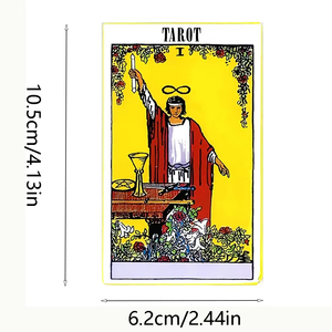 Cartas de Tarot de Papel Ecológicas de Primera Calidad para Lectores Profesionales, Sanación Energética y Adivinación Espiritual - Product Image 6