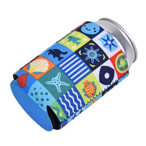 Fundas Enfriadoras Delgadas para Latas, Paquete de 12, Plegables de Neopreno, Aislantes para Latas de 12oz, Enfriadores Delgados para Bebidas, Cerveza, Refrescos, Listos para Sublimación - Product Image 4
