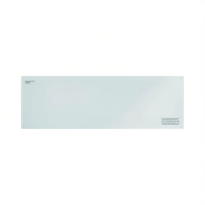 Revestimiento de Cocina de Vidrio Templado Blanco, 27.6x15.7 Pulgadas, Rectangular, Superficie Pulida, Diseño Decorativo Minimalista - Product Image 1