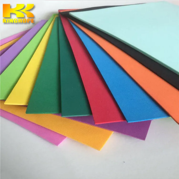 Hard embossed rubber eva sheet for slippers eva foam material for slippers