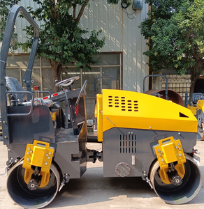 Rullo compressore famoso cinese 1t 2t 3t 4t 6t 8t 10t rullo compattatore a doppio tamburo produttore rullo compattatore del suolo - Product Image 3