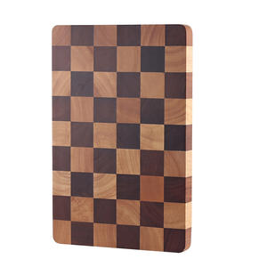 OWNSWING-Tablero de corte de ajedrez, tabla de cortar de cocina, tabla de cortar, <span class=keywords><strong>muelle</strong></span> de verduras, cuchillo de madera maciza, tabla de cortar pegajosa - Product Image 1
