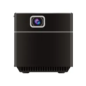 S6 Pocket Cube Projector Built-in Battery true 100 ANSI lumen brightness. Native Resolution 854X480