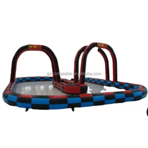 High Quality Bumper Cars For Children Play Games Yard Inflatable Bumper Car Inflatable Race Track