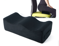 Prix d'usine – Oreiller BBL en velours anti-bactérien en forme de U pour soutien post-chirurgical des fesses, alignement des hanches et genoux, amovible et lavable