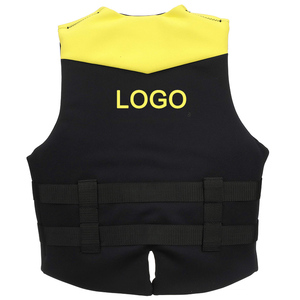 <span class=keywords><strong>Gilet</strong></span> <span class=keywords><strong>de</strong></span> <span class=keywords><strong>sauvetage</strong></span> pour adulte en néoprène haute visibilité avec panneaux jaunes en mousse EPE, boucles réglables, <span class=keywords><strong>gilet</strong></span> <span class=keywords><strong>de</strong></span> sécurité marine certifié CE - Product Image 2