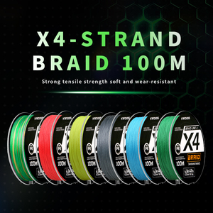 Kwdiss <span class=keywords><strong>สาย</strong></span>เบ็ดตกปลา6-100LB 6สียาว100เมตรแบบถักแข็งแรง - Product Image 2
