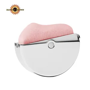 High Quality Half Moon Brush Cosmetic Compact Half Moon Blush Powder Brush