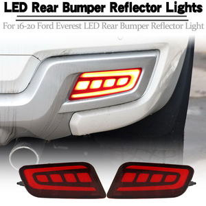 ไฟสะท้อนแสง LED สำหรับกันชนหลังรถยนต์ 12V สำหรับ <span class=keywords><strong>Ford</strong></span> <span class=keywords><strong>Everest</strong></span> ปี 2016 2017 2018 2019 2020 ไฟเบรกอัตโนมัติ 3 ฟังก์ชั่น แบบไดนามิก - Product Image 1