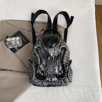 Sac à dos Niche Y2K de forme irrégulière unique, style punk urbain, sac quotidien unisexe