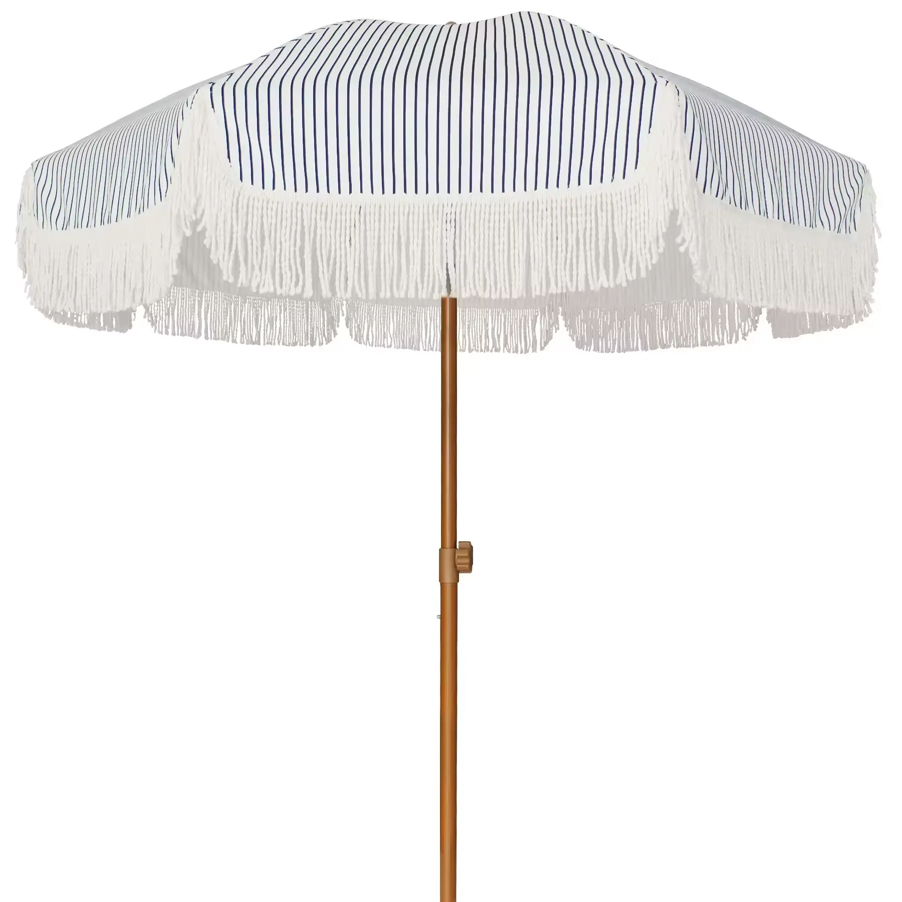 Parasol de plage de luxe à franges pour l'extérieur Parasol de plage en coton bohème avec protection UV