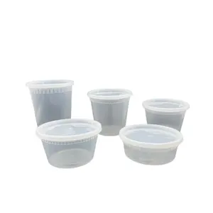 Đáng tin cậy Đài Loan thương hiệu lò vi ba dùng một lần takeout nhựa kín súp cup container thực phẩm