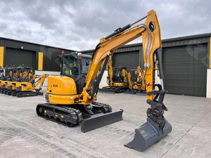 Satılık yeni 5.5Ton ekskavatör <span class=keywords><strong>Mini</strong></span> paletli ekskavatör xesale <span class=keywords><strong>Mini</strong></span> kepçe ekskavatör küçük paletli - Product Image 2