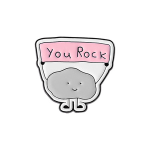 Broche en émail robuste, thème Amour, motif dessin animé amusant, jeu de mots sur la géologie, pour sac à dos, revers, bijou, cadeau pour amis - Product Image 6