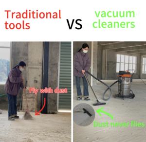 Máy hút bụi công nghiệp ba động cơ, hút khô và ướt, dùng cho nhà máy ngoài trời - Product Image 3