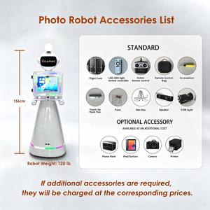 <span class=keywords><strong>Robot</strong></span> de cabine photo IA avec suivi de mouvement et rotation 360°, sortie HD pour tournages et production vidéo - Product Image 5