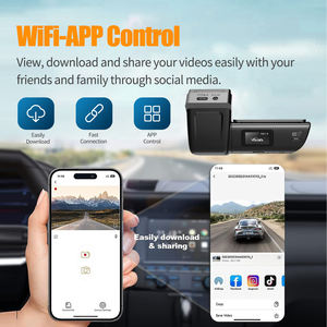 마우스토르 4K 2채널 GPS WiFi IPS 24시간 주차 모니터링 타임랩스 블랙박스 비디오 레코더 범용 차량용 <span class=keywords><strong>DVR</strong></span> - Product Image 3