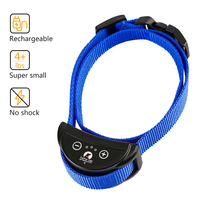 Hunde-Bellhalsband mit Vibration, Wasserdichtes Elektronisches Trainingshalsband gegen Übermäßiges Bellen für Kleine/Mittlere/Große Hunde