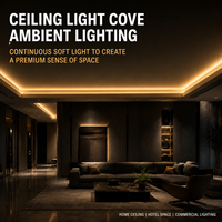 Bande lumineuse LED COB à cinq couleurs AC220V 480D, haute densité, sans points, flexible, avec prise et driver, pour une utilisation domestique et commerciale