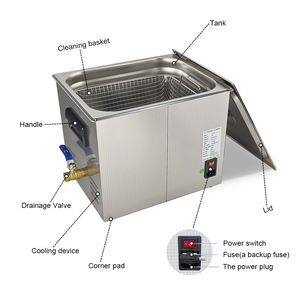 Peralatan pembersih ultrasonik 14L 40Khz, peralatan pembersih ultrasonik mandi, suku cadang mesin cuci, kamera <span class=keywords><strong>Ultrasound</strong></span> - Product Image 3