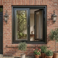 Vente Flash : Prix Direct Usine, Fenêtre à Battant en Alliage d'Aluminium, Options Multi-Vitages, Tailles Personnalisées, Design Moderne