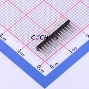 KH-1.27PH180-1X14P-L7.2 Pin Header Through hole Component (THT),P=1.27mm Connector 1x14P 1.27mm Pin Header Through Hole - Product Image 1