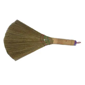 Grass flower broom for window eco friendly