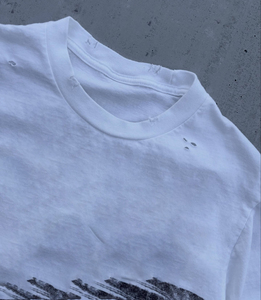T-shirts personnalisés DTG pour hommes, style streetwear, surdimensionnés, de haute qualité, effet vintage délavé à l'acide. - Product Image 2