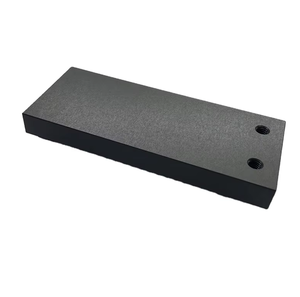 Base de Ajuste Microlineal de Aleación de Aluminio Fresada por CNC de Alta Precisión OEM, Soporte de Posicionamiento Lineal con Óxido Negro para Automatización - Product Image 1