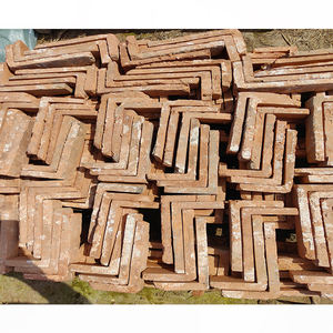 Chapa de ladrillo de estilo Vintage, delgada, roja - Product Image 5