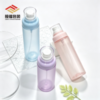 Flacon pulvérisateur PETG couleur macaron 100ml 120ml 150ml vide rechargeable à brume fine pour toner, démaquillant, soins de la peau, conteneur de voyage