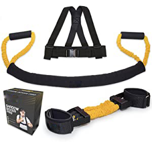 Bóng đấm bốc Resistance Bands thiết lập cho tốc độ và sự nhanh nhẹn, 300lbs tập thể dục ban nhạc mắt cá chân tập luyện ban nhạc, chân Dây đai cho sức đề kháng t - Product Image 3
