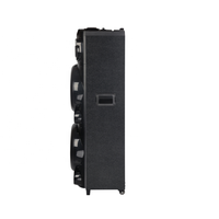 NDR-21280 double 12 "haut-parleur de tour de son de dent bleue de fête de théâtre de puissance élevée avec la boîte en bois de batterie rechargeable 100W
