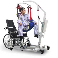 Lève-personne manuel hydraulique médical pas cher avec élingue, lève-personne mobile pour les soins à domicile, utilisation pour les personnes âgées, prix