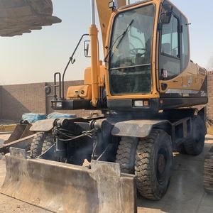 Excavatrice sur pneus Hyundai d'occasion 21 tonnes HYUNDAI 210W-9 Moteur 129kw Puissance 0.92M Capacité de la cuve Haute qualité Prix bas pour - Product Image 5