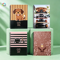 Agenda scolaire personnalisable à spirale avec motif et logo personnalisés