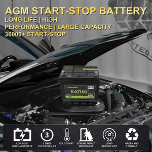 Batería de Arranque-Parada L2-400 AGM 12V40Ah 400CCA DIN L2, Reemplazo <span class=keywords><strong>para</strong></span> VW Golf, Polo, Passat, Audi A3, A4, Venta al Por Mayor OEM de Fábrica - Product Image 4