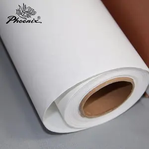 Phoenix 270gsm 65% poliéster 35% algodón solvente acuoso imprimado mate UV inyección de tinta lienzo de impresión