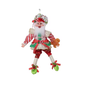 SOTE nouveau Design noël peluche <span class=keywords><strong>elfe</strong></span> poupées maison long nez noël cuisinier elfes Navidad suspendu arbre décoration <span class=keywords><strong>Noel</strong></span> elfes - Product Image 6