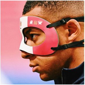 2024บอลชิงแชมป์นานาชาติยุโรป mbappe France คาร์บอนไฟเบอร์บาสเก็ตบอลป้องกันจมูก - Product Image 4
