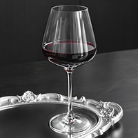 Nouvelle Arrivée - Verre à pied en verre de 590 ml, style européen vintage, pour vin rouge, en cristal, vente en gros pour mariages et fêtes